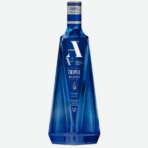 Водка Vodka A Triple Blend 40% 0,5л