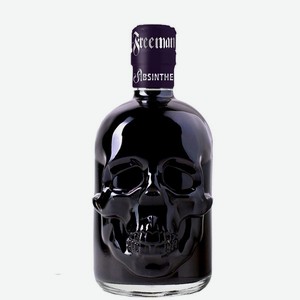 Настойка Абсент Фримен Блэк горькая 60% 0,5л