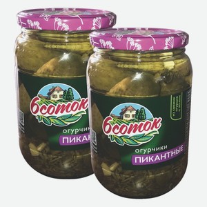 Огурчики пикантные Шесть соток 720 мл