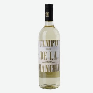 Вино белое сухое «Campo de la Mancha Airen», 0.75 л, 11 %, Испания