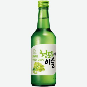 Напиток спиртной Jinro Green Grape Soju 0,36 л