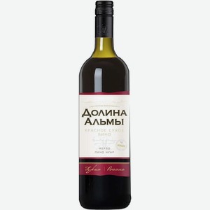 Вино  Долина Альмы  Мерло-Пино Нуар, 750 мл, Красное, Сухое