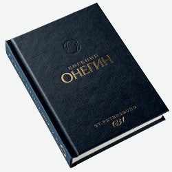 Литература Эксклюзивное издание книги  Евгений Онегин 