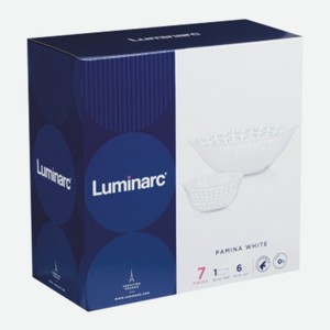 Набор салатников Pamina 7 приборов Luminarc 1 набор