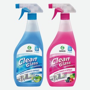 Средство чистящее для стекол Clean Glass Голубая лагуна, Лесные ягоды 600 мл