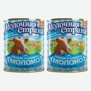 Молоко сгущенное Молочная страна Рудня 380 г