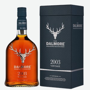 Виски Dalmore Vintage 2003 в подарочной упаковке 0.7 л.