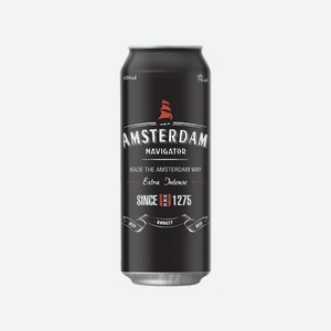 Пивной напиток АМСТЕРДАМ 7% 450мл ст/б
