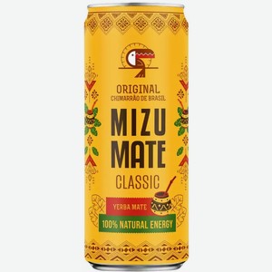 Напиток Vitamizu Classic Со Вкусом Йерба Матэ Газ. Ж/б. 0,33л