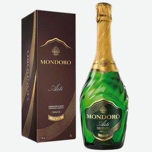 Вино игристое МОНДОРО АСТИ 7,5% БЕЛ. СЛ. П/УП. 0,75Л
