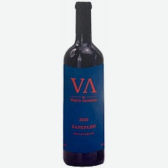 Вино Саперави авторское вино VЛ, красное, сухое, 0.75л., 14%, Россия