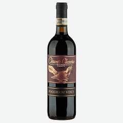 Вино Кьянти классико поджио су винчи, красное, сухое, 0.75л., 13,5%, Италия