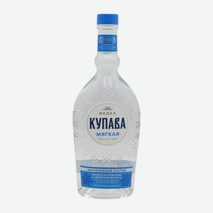 Водка Купава Мягкая 40% 500мл