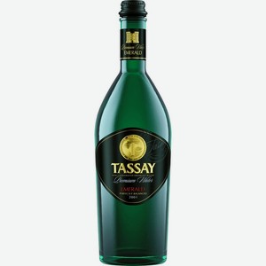 Вода  Тассай  Эмеральд Газированная, в стеклянной бутылке, 750 мл