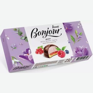 Десерт Bonjour Konti Ягоды 232г