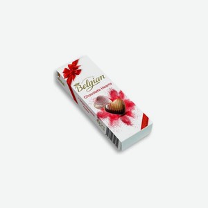 Шоколадные сердечки с соленым брауни 0.065кг
