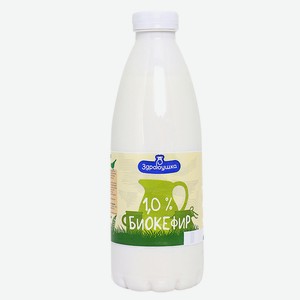Кефир Здравушка 1% 0,930мл