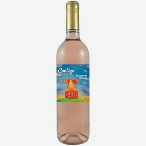 Вино Контиго Монастрель Росадо DO JUMILLA Розовое Сухое 0.75л