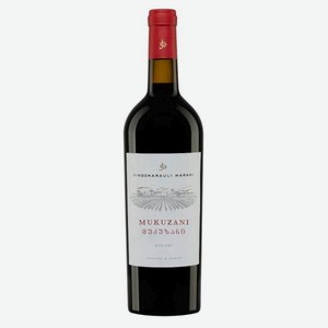 Вино Киндзмараули Марани Мукузани KAKHETI Красное Сухое 0.75л