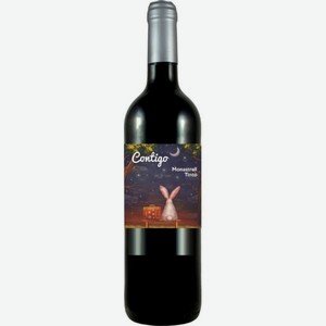 Вино Контиго Монастрель DO JUMILLA Красное Сухое 0.75л