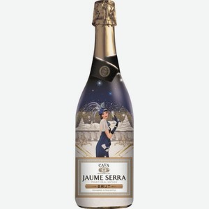 Кава Жауме Серра Белое Брют Вино игристое DO Cava 0.75л