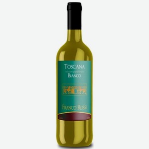 Вино Франко Росси Бьянко IGT TOSCANA Белое Сухое 0.75л
