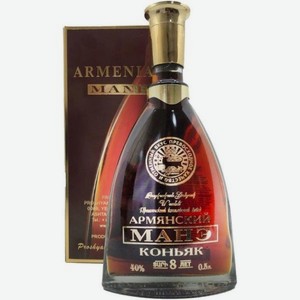 Коньяк Манэ 8 лет 0.5л