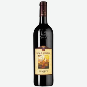 Вино Банфи Россо ди Монтальчино DOCG TOSCANA Красное Сухое 0.75л