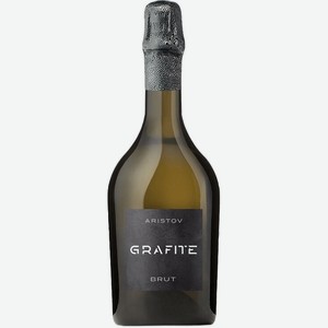 Вино Аристов,  Графит  Брют, 750 мл, Игристое-белое, Сухое