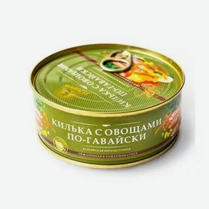 Килька по-гавайски с овощами 240г За Родину