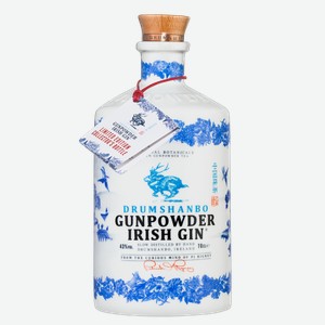Джин Drumshanbo Gunpowder Irish Gin (керамическая бутылка) 0.7 л.