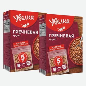 Крупа Гречневая ядрица Экстра в варочных пакетиках Увелка 400 г