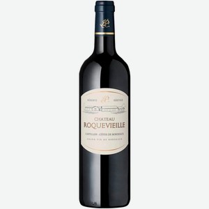 Вино тихое красное сухое Chateau Roquevielle CASTILLON COTES DE BORDEAUX 0.75 л
