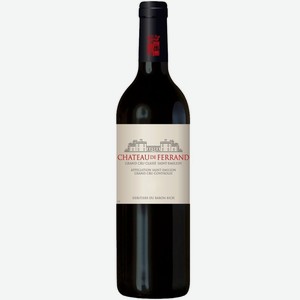 Вино тихое красное сухое Chateau de Ferrand GRAND CRU CLASSE SAINT-EMILION 0.75 л