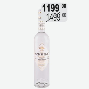 Шмидт Водка 40% 0,5 л