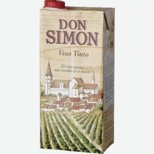 Вино Don Simon красное сухое 1л