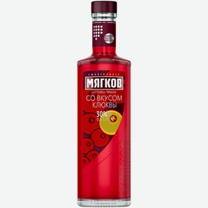 Настойка Мягков со вкусом клюквы 0,5 л