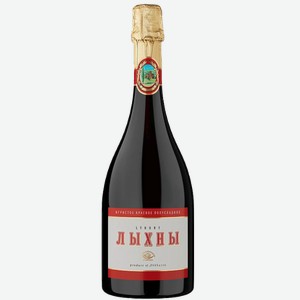 Вино игристое Лыхны красное полусладкое, 0.75 л