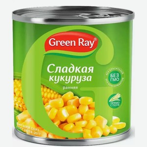 Кукуруза сладкая GREEN RAY Ж/Б. 340Г