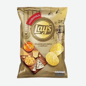 Чипсы Lays Сырное ассорти с медом 90г