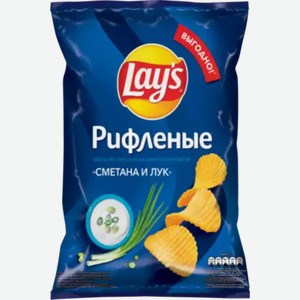 Чипсы Lay s Сметана И Лук 225г