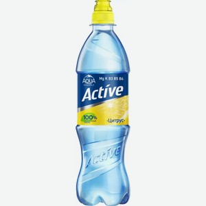 Вода Аква Минерале Актив Цитрус Негаз. Пэт 0,5л