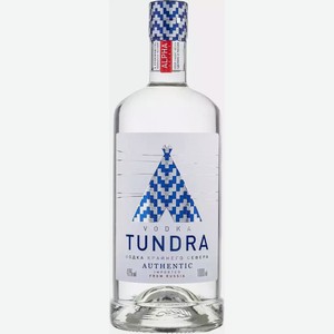 Водка Тундра Аутентик Водка Крайнего Севера 40% 1л