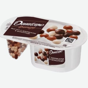 Йогурт Danone Даниссимо Хрустящие Шарики 6,9% Ту 105г