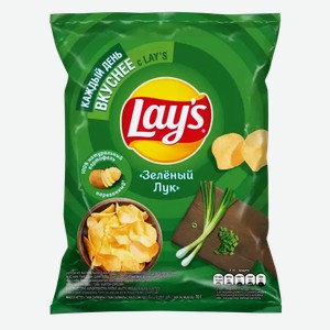 Чипсы Lay s Молодой Зеленый Лук 70г