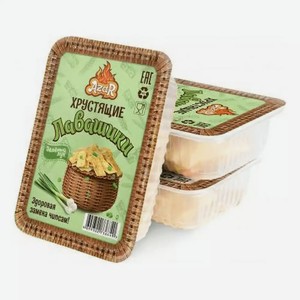 Хрустящие лавашики AZAR СО ВКУСОМ ЗЕЛЕНЫЙ ЛУК 100Г