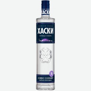 Водка  Хаски  Северная смородина, 500 мл