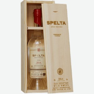Водка Spelta, в подарочной упаковке 0.7л
