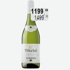 Вино Торрес Винья Сол бел.сух. 11,5% 0,75л