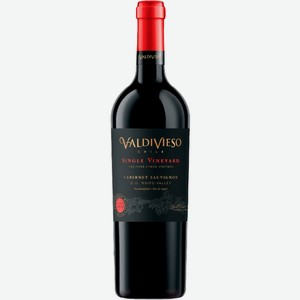 Вино тихое красное сухое Valdivieso SINGLE CABERNET SAUVIGNON 2019 0.75 л